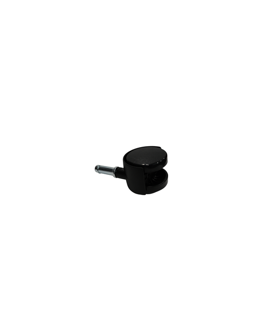Castor, 2" Twin Wheel, Stem Mnt. (#054013)