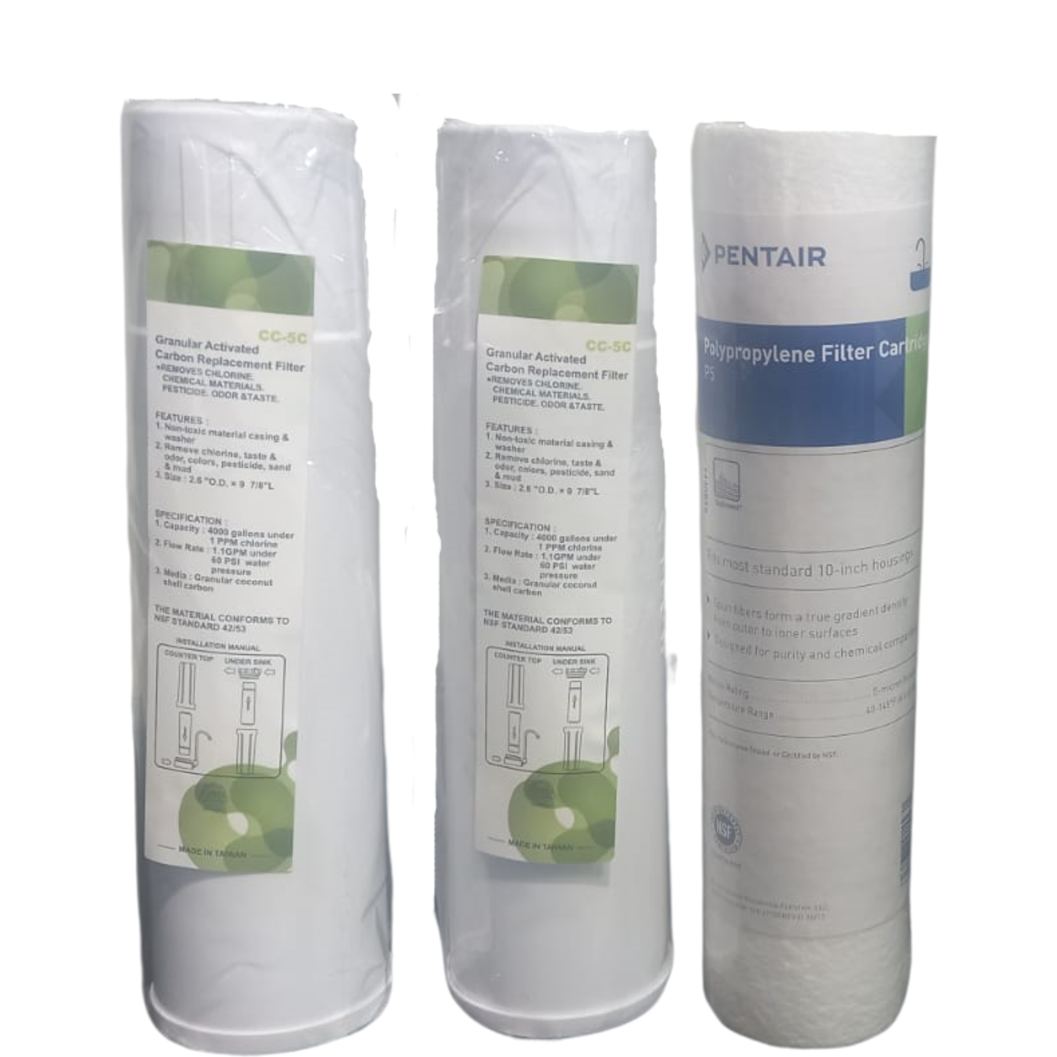 Normal Ro Filter 3-Pack RO Filters (#920007) – Precision Water Systems