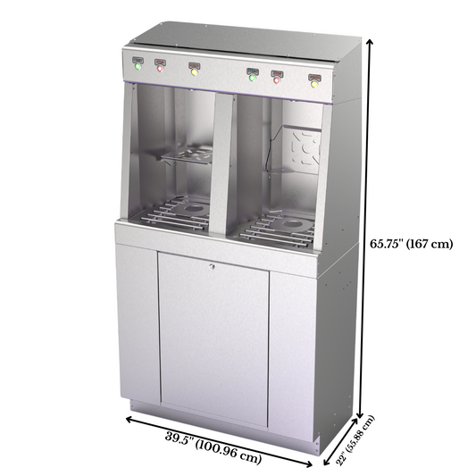 Double Station Self-Serve Center