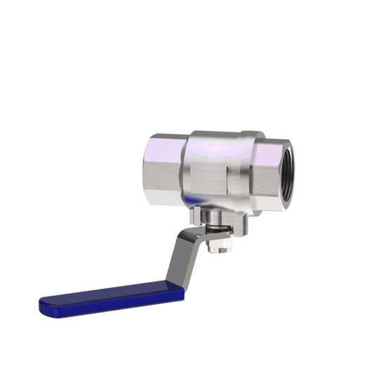 3/4" Stainless Steel Ball Valve, Full Flow (#030009)