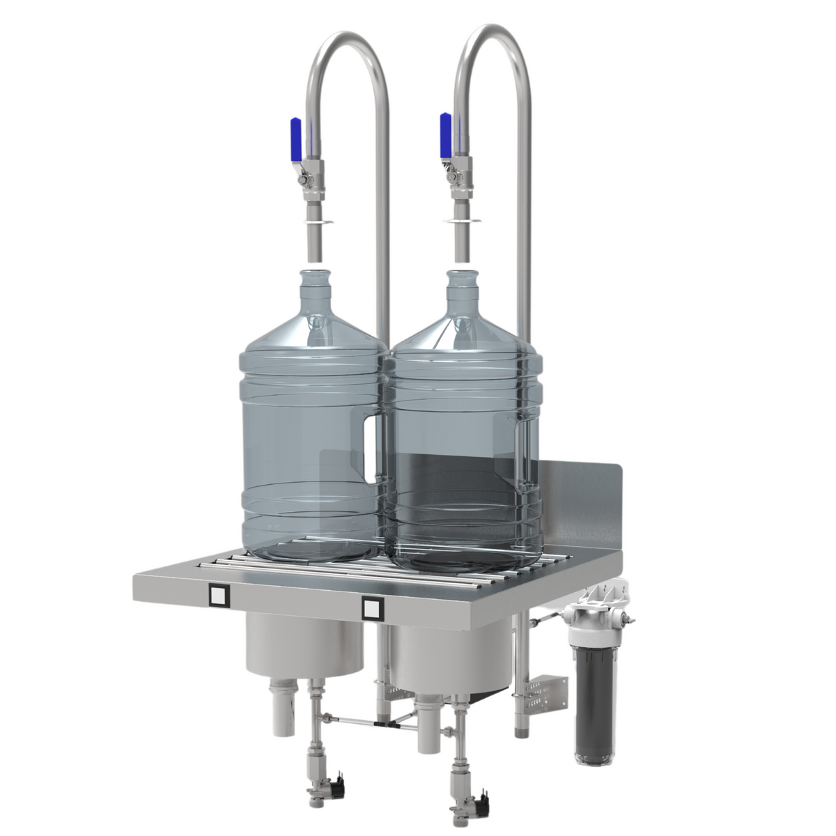 Fowler Rinse 2 Bottle Rinser w/ Filler Option (CBR-2) (#900004) – Precision Water ...