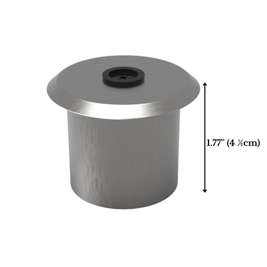 Stainless Steel Drop-In Charcoal Filter Canister Replacement Kit (#530350)