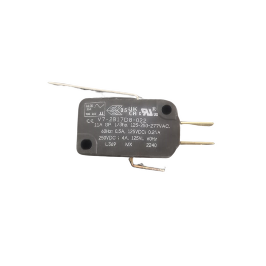 Microswitch for Pump Shut Off, Low-Force Short Arm (#400006)