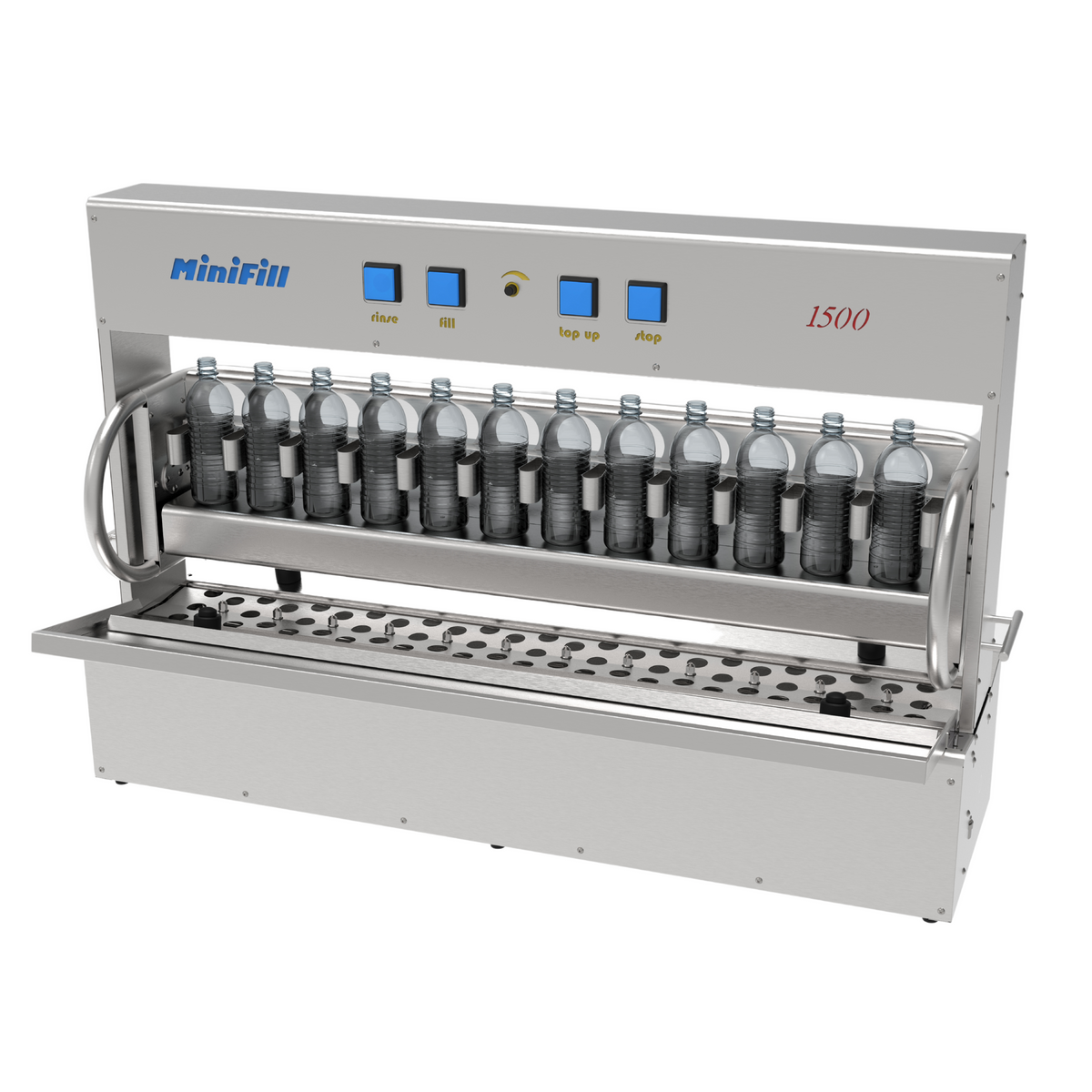 Small Rinser Machine Mini Fill 1500, Bottle Rinser and Filler (#900011) – Precision Water ...