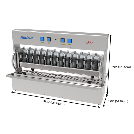Mini Fill 1500, Bottle Rinser and Filler (#900011)