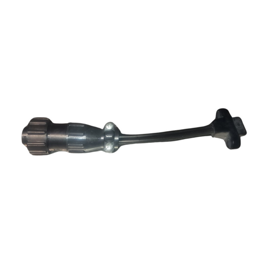 2-Prong Receptacle to 4-Pin Plug Adapter (#500512)