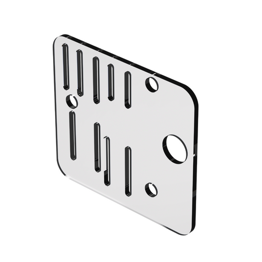 Lexan Microswitch Plate for PWS Distillers (#500266)
