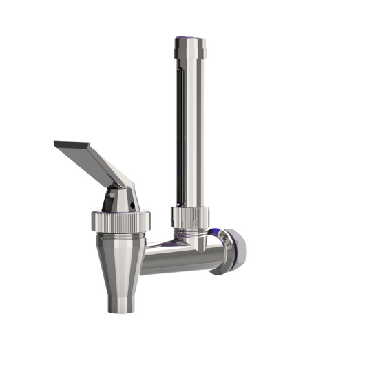 PWS Stainless Steel Drain Valve w/ Sight Gauge (#500515, #500516, #500517, #500518)